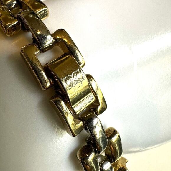 Ann Taylor Gold Tone Crystal Bracelet - Picture 9 of 9